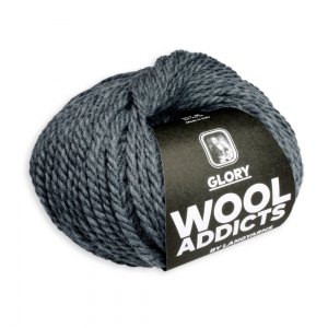 WoolAddicts by Lang Yarns Glory - Pelote de 50 gr - Coloris 0005 Gris Mélangé