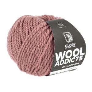 WoolAddicts by Lang Yarns Glory - Pelote de 50 gr - Coloris 0048 Rose