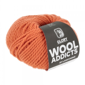 WoolAddicts by Lang Yarns Glory - Pelote de 50 gr - Coloris 0059 Pumpkin