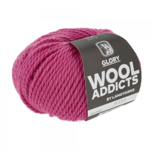 WoolAddicts by Lang Yarns Glory - Pelote de 50 gr - Coloris 0065 Magenta