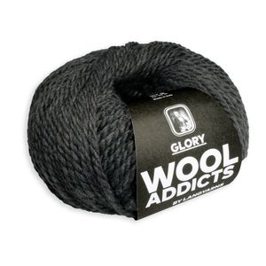 WoolAddicts by Lang Yarns Glory - Pelote de 50 gr - Coloris 0067 Marron Foncé