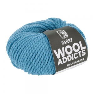 WoolAddicts by Lang Yarns Glory - Pelote de 50 gr - Coloris 0072 Turquoise