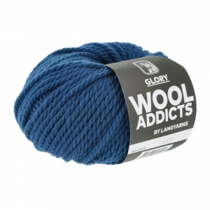 WoolAddicts by Lang Yarns Glory - Pelote de 50 gr - Coloris 0079 Sapphire