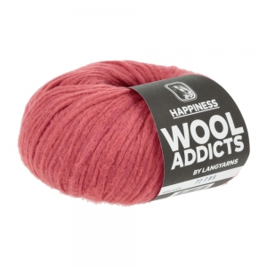 WoolAddicts by Lang Yarns Happiness - Pelote de 50 gr - Coloris 0029 Corail