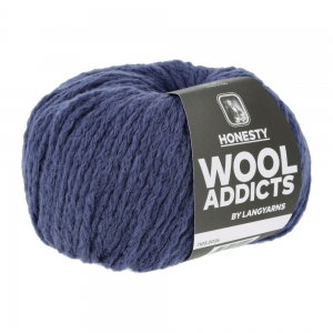 WoolAddicts by Lang Yarns Honesty - Pelote de 50 gr - Coloris 0034 Denim