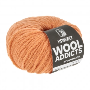 WoolAddicts by Lang Yarns Honesty - Pelote de 50 gr - Coloris 0059 Pumpkin
