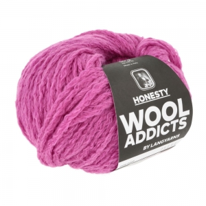 WoolAddicts by Lang Yarns Honesty - Pelote de 50 gr - Coloris 0065 Magenta