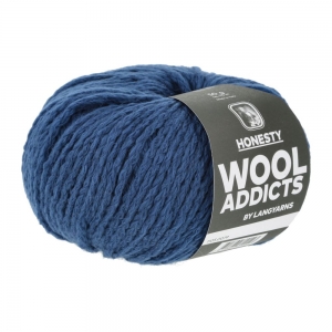 WoolAddicts by Lang Yarns Honesty - Pelote de 50 gr - Coloris 0079 Saphire