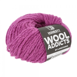 WoolAddicts by Lang Yarns Honesty - Pelote de 50 gr - Coloris 0085 Hot Pink