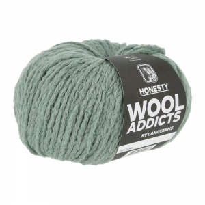 WoolAddicts by Lang Yarns Honesty - Pelote de 50 gr - Coloris 0092 Sauge