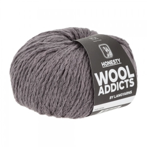 WoolAddicts by Lang Yarns Honesty - Pelote de 50 gr - Coloris 0096 Stone Mélangé