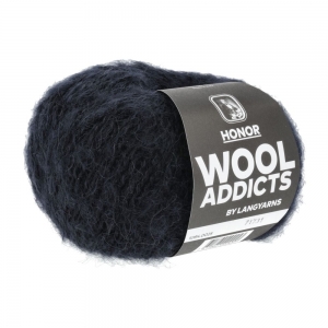 WoolAddicts by Lang Yarns Honor - Pelote de 50 gr - Coloris 0025 Navy