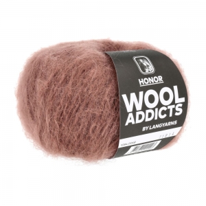 WoolAddicts by Lang Yarns Honor - Pelote de 50 gr - Coloris 0048 Rose