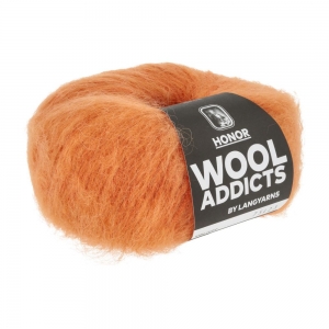 WoolAddicts by Lang Yarns Honor - Pelote de 50 gr - Coloris 0059 Pumpkin