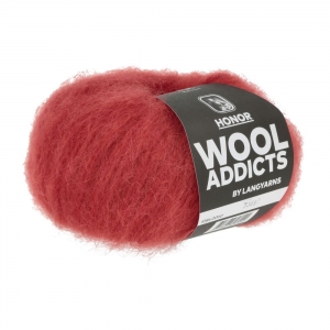 WoolAddicts by Lang Yarns Honor - Pelote de 50 gr - Coloris 0060 Ruby