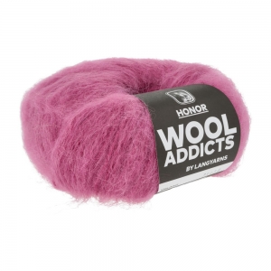 WoolAddicts by Lang Yarns Honor - Pelote de 50 gr - Coloris 0065 Magenta