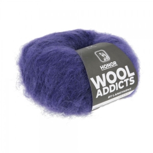 WoolAddicts by Lang Yarns Honor - Pelote de 50 gr - Coloris 0190 Blackberry