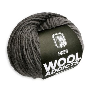 WoolAddicts by Lang Yarns Hope - Pelote de 50 gr - Coloris 0067 Marron Foncé