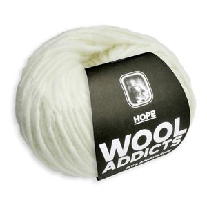 WoolAddicts by Lang Yarns Hope - Pelote de 50 gr - Coloris 0094 Blanc