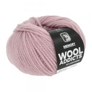 WoolAddicts by Lang Yarns Memory - Pelote de 50 gr - Coloris 0009 Rose