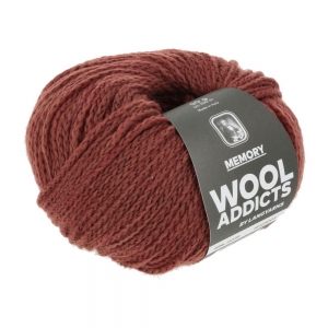WoolAddicts by Lang Yarns Memory - Pelote de 50 gr - Coloris 0038 Ocher