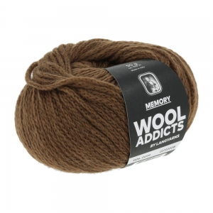 WoolAddicts by Lang Yarns Memory - Pelote de 50 gr - Coloris 0039 Camel