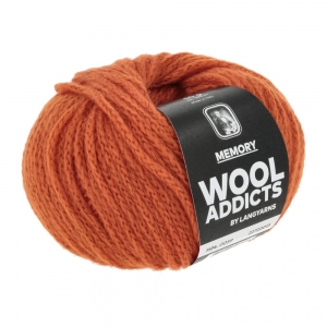 WoolAddicts by Lang Yarns Memory - Pelote de 50 gr - Coloris 0059 Pumpkin