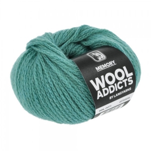 WoolAddicts by Lang Yarns Memory - Pelote de 50 gr - Coloris 0071 Sea Water
