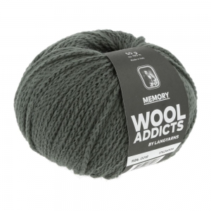 WoolAddicts by Lang Yarns Memory - Pelote de 50 gr - Coloris 0218 Pine