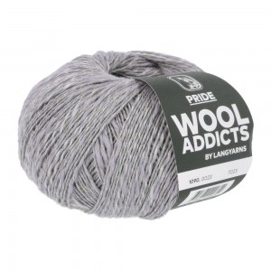 WoolAddicts by Lang Yarns Pride - Pelote de 100 gr - Coloris 0023 Silver