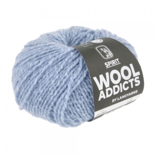 WoolAddicts by Lang Yarns Spirit - Pelote de 50 gr - Coloris 0021 Light Blue