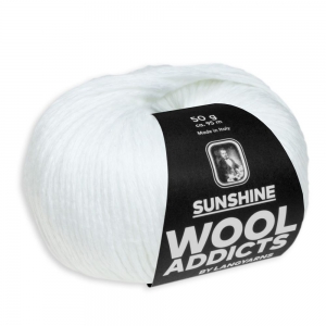 WoolAddicts by Lang Yarns Sunshine - Pelote de 50 gr - Coloris 0001