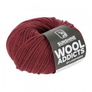 WoolAddicts by Lang Yarns Sunshine - Pelote de 50 gr - Coloris 0061 Beetroot