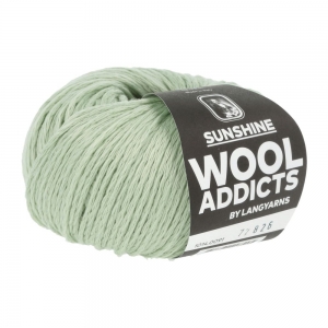 WoolAddicts by Lang Yarns Sunshine - Pelote de 50 gr - Coloris 0091 Jade