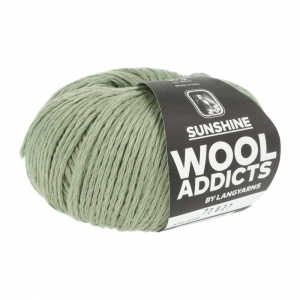 WoolAddicts by Lang Yarns Sunshine - Pelote de 50 gr - Coloris 0092 Cactus