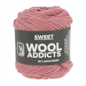 WoolAddicts by Lang Yarns Sweet - Pelote de 50 gr - Coloris 0009 Pomegranate