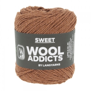 WoolAddicts by Lang Yarns Sweet - Pelote de 50 gr - Coloris 0015 Nougat