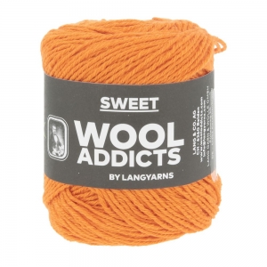 WoolAddicts by Lang Yarns Sweet - Pelote de 50 gr - Coloris 0059 Orange