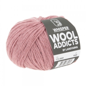WoolAddicts by Lang Yarns Whisper - Pelote de 50 gr - Coloris 0009 Light Rose