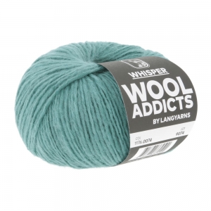 WoolAddicts by Lang Yarns Whisper - Pelote de 50 gr - Coloris 0074 Jade