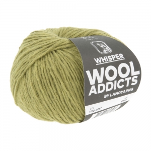 WoolAddicts by Lang Yarns Whisper - Pelote de 50 gr - Coloris 0117 Artichoke
