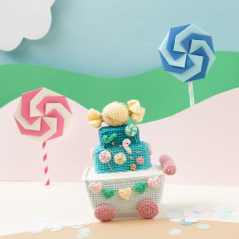 Ricorumi Blue Sweets Cart