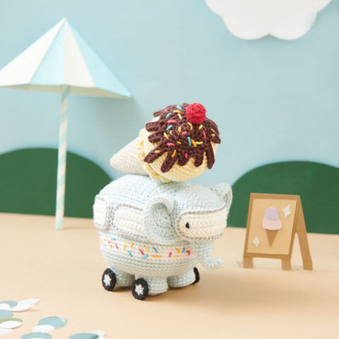 Ricorumi Jumbo Ice Cream Elephant Truck
