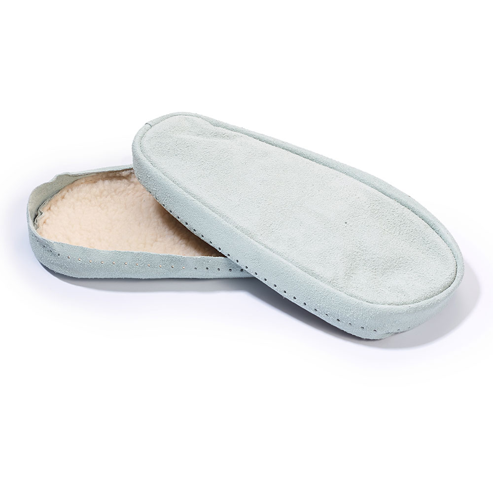 Chausson semelle cuir sales