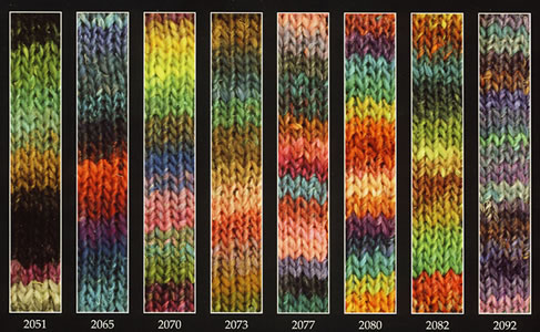 Nuancier Noro Silk Garden Lite 1