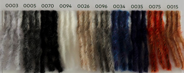 Nuancier WoolAddicts by Lang Yarns Air 1