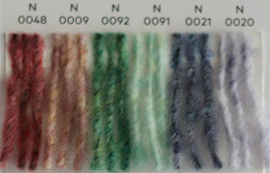Nuancier WoolAddicts by Lang Yarns Air 2