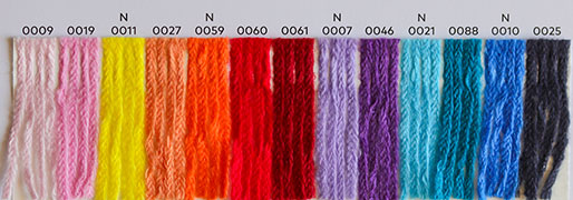 Nuancier WoolAddicts by Lang Yarns Bliss 1