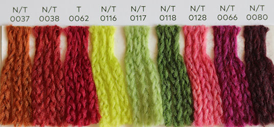 Nuancier WoolAddicts by Lang Yarns Memory 3