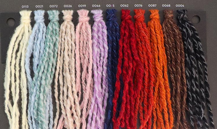Nuancier WoolAddicts by Lang Yarns Spirit 1
